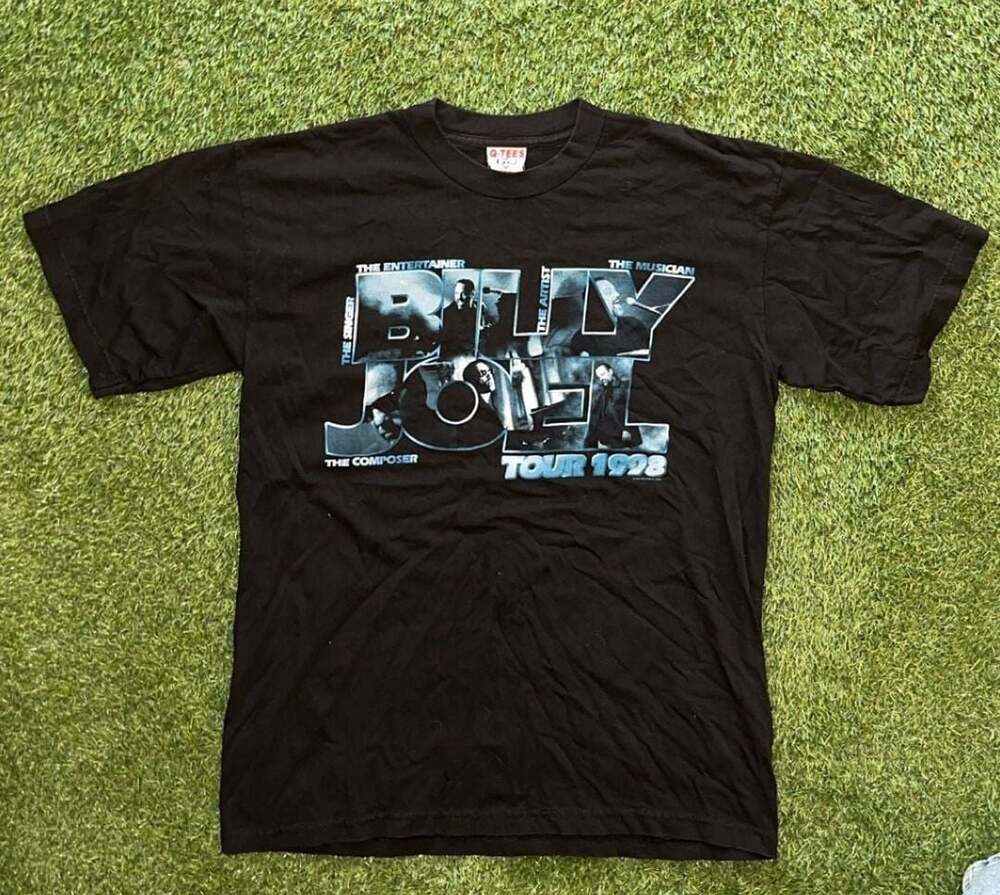 Vintage Billy Joel 1998 Tour Graphic T-Shirt